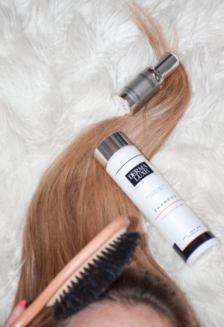 Derma-Luxehair šampon proti izpadanju las in serum za rast las
